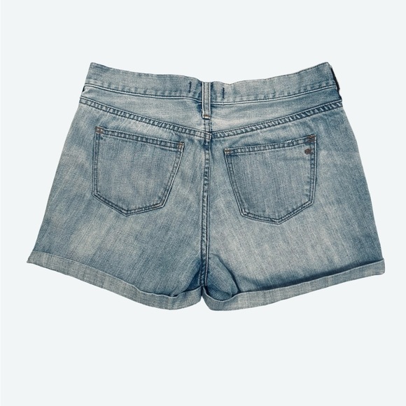 Madewell Women's Boyshorts Shorts Destroyed Rip & Repair Edition Size 27 - Picture 13 of 14